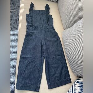 GAP Kids Denim Jumpsuit – Size S (6–7)